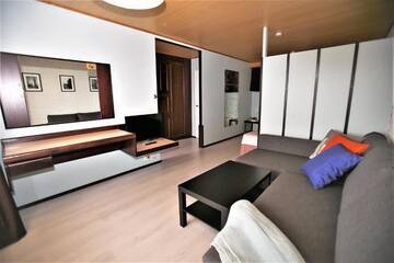 Фото номера Семейный номер с террасой Дома для отпуска Leikari "Nature" Bungalows with Terrace г. Котка 36
