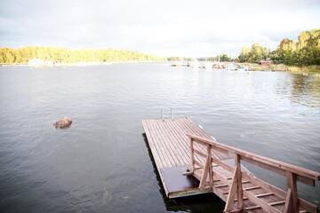 Фото номера Улучшенный коттедж с сауной Виллы Rantakari Cottage г. Котка 43