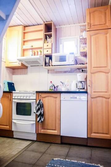 Фото номера Улучшенный коттедж с сауной Виллы Rantakari Cottage г. Котка 49