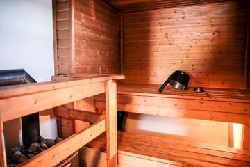 Фото номера Улучшенный коттедж с сауной Виллы Rantakari Cottage г. Котка 15